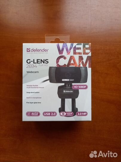 Веб камера defender c 2694 full HD