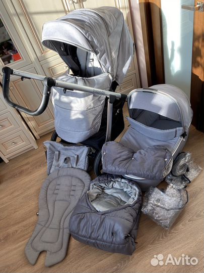 Коляска 2 в 1 Baby Design Bueno