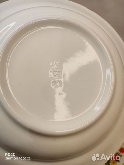 Сервиз столовый СССР зик конаково