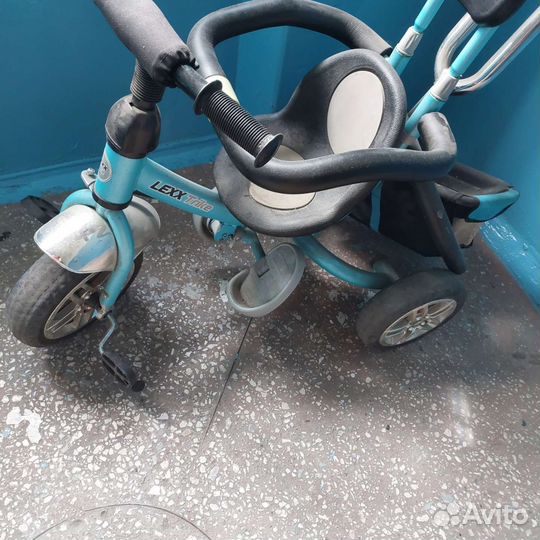 Детский трехколесный велосипед бу