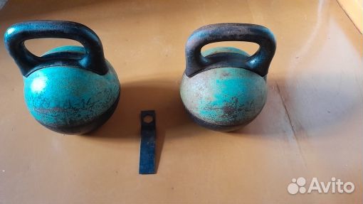 Гиря разборная СССР, 16-24-32