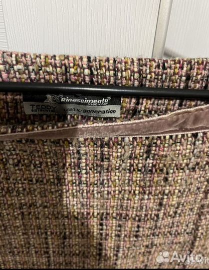 Юбка миди, модель рыбка