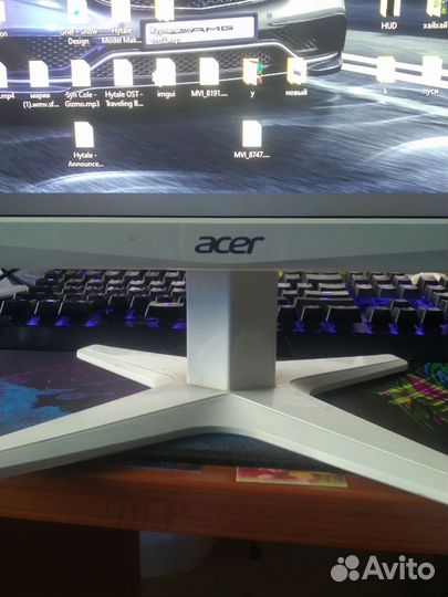 Монитор aser G227HQL Белый, 21,5 дюймов, Full Hd