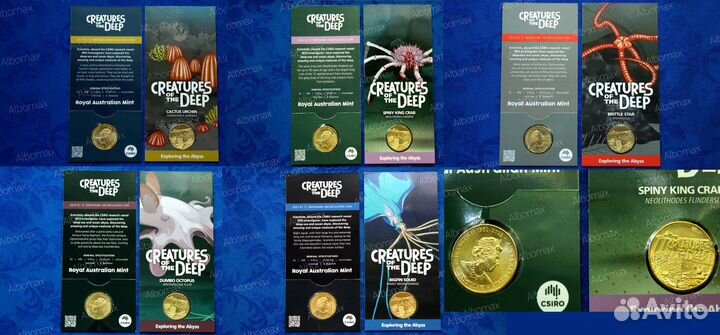 Австралия Наборы монет в Официальных буклетах