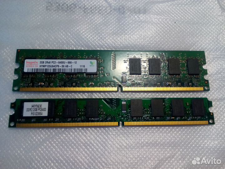 Оперативная память Hynix 2GB DDR2 PC2-6400 (2x4Gb)