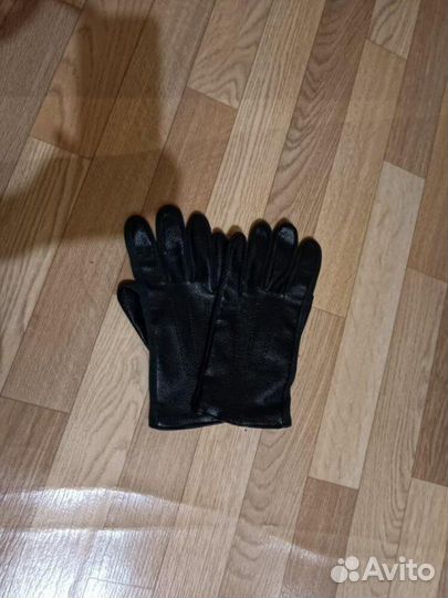 Перчатки кожаные