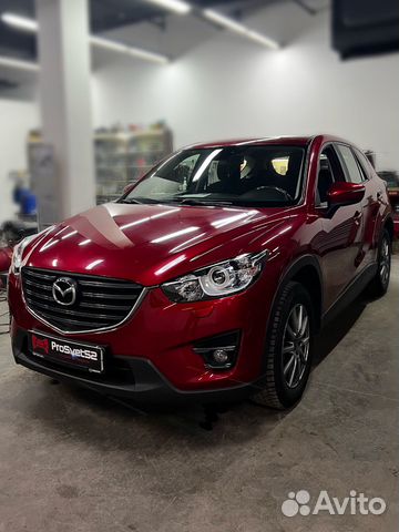 Светодиодные bi-led линзы на Mazda CX-7, CX-5