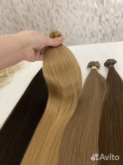 Волосы для наращивания с работой