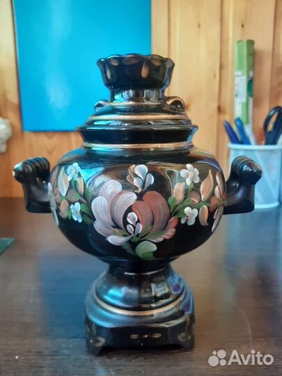 Сахарница/чайница гжель