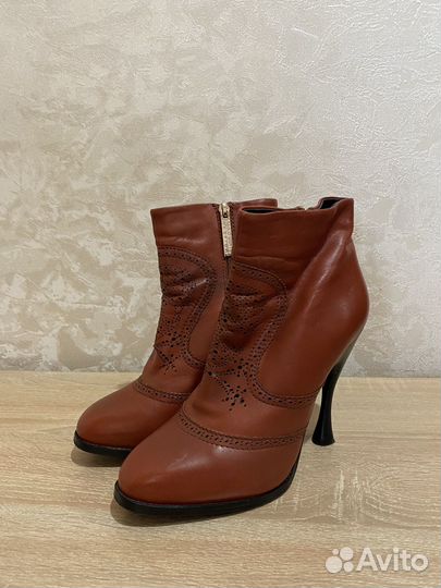 Ботильоны натуральная кожа