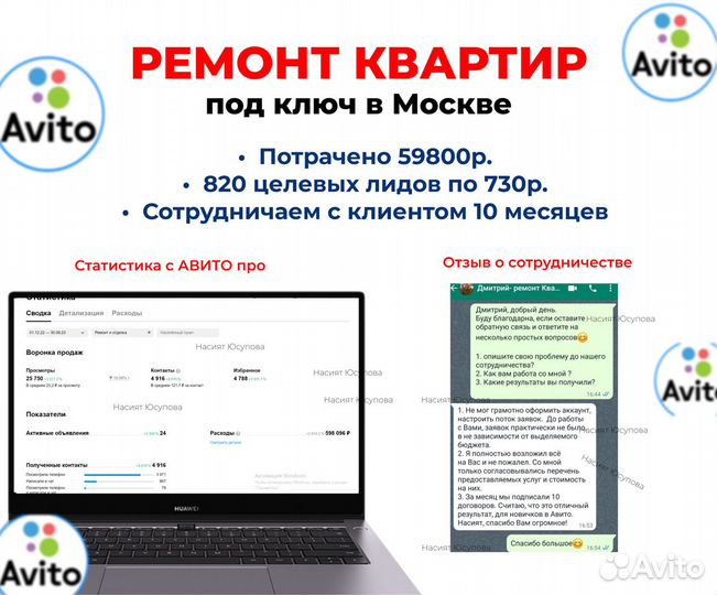 Авитолог с опытом и результатами в работе