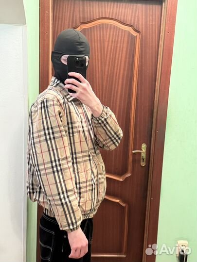 Бомбер burberry (двух сторонний )