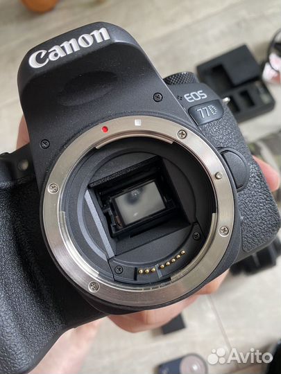 Canon 77d с объективами