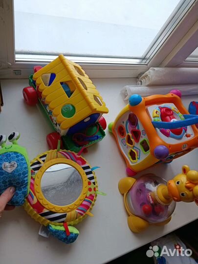 Развивающие игрушки пакетом