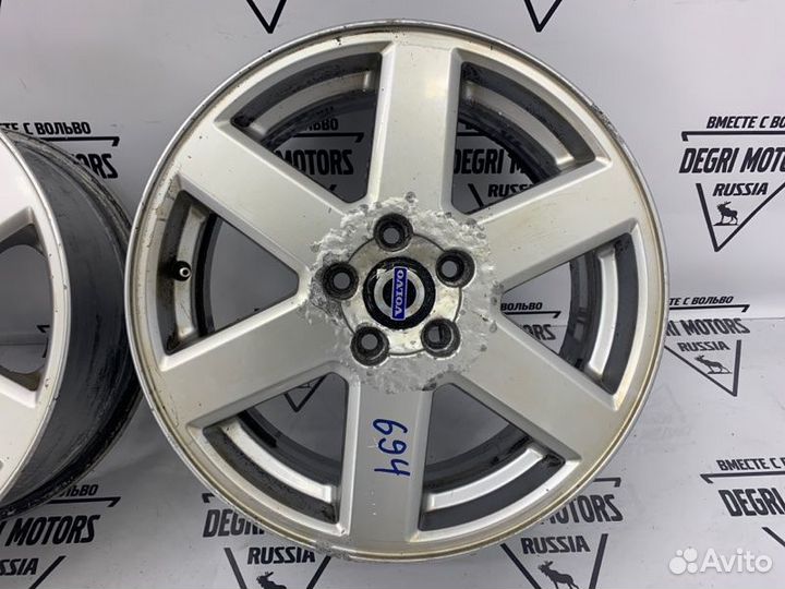 Комплект колесных дисков 7Jx17 ET49 Volvo XC90 -14
