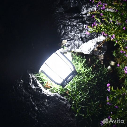 Фонарь для кемпинга 2 режима: пламя, холодный свет