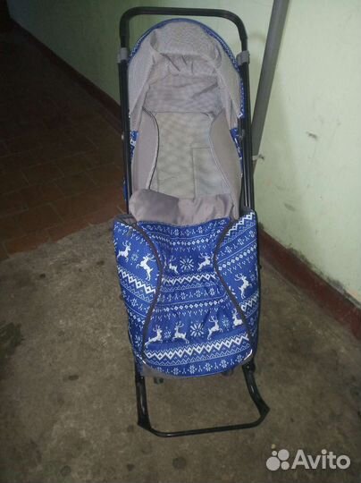 Санки коляска ника