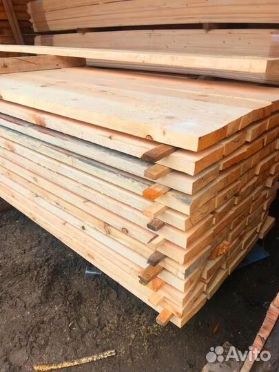 Доска строганная 45х90х6000мм, сосна