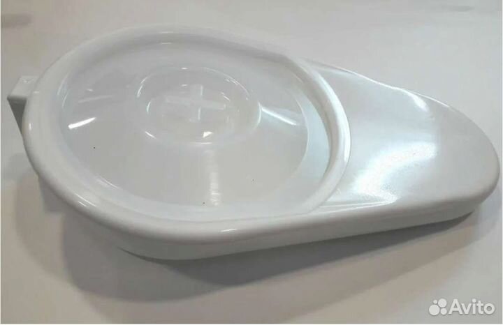 Судно для лежачих больных, пластик и резина