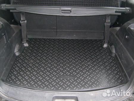 Коврики(резина) в багажник Kia Spectra