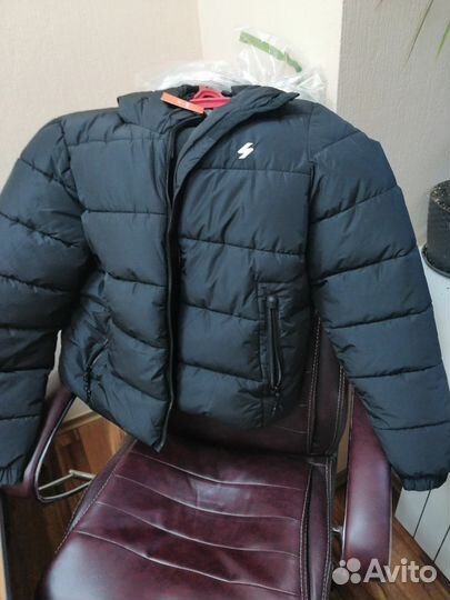 Новый пуховик, фирмы superdry