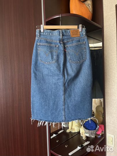 Юбка джинсовая levis р. 27