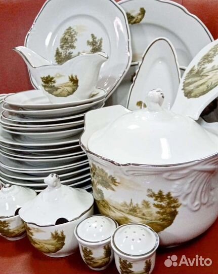 Сервиз столовый Лунная дорога