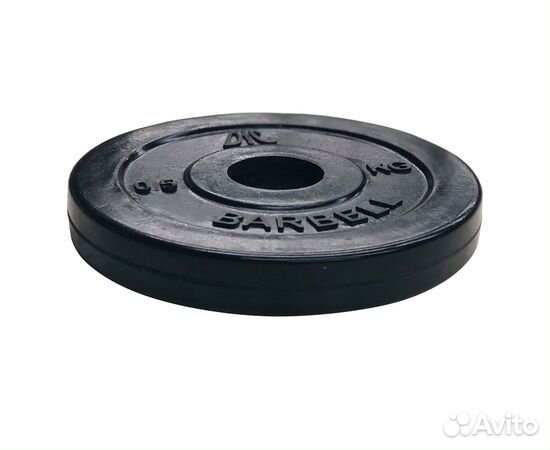 Диск обрезиненный DFC 2.5 кг / диаметр 26 мм