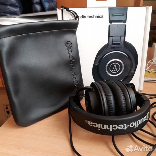 Наушники audio technica ath m40x