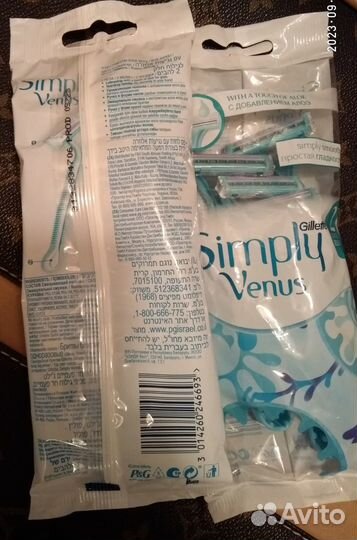 Станки Gillette/ Simply venus
