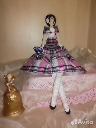 Кукла ручной работы Тильда, Улитка Тильда