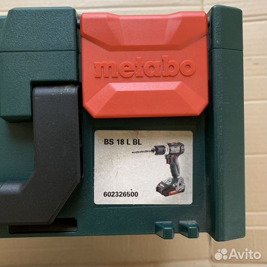 Кейс для шуруповерта Metabo BS 18 L BL