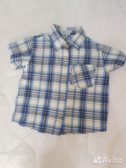 Рубашка для мальчика, 86-92