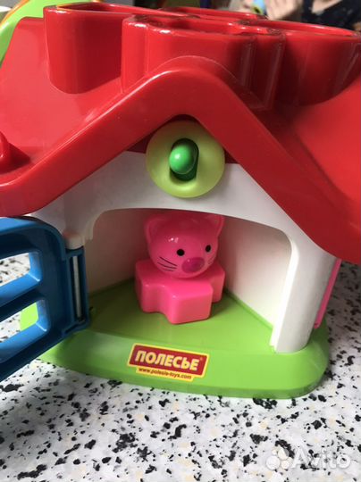 Игрушка Домик сортер полесье