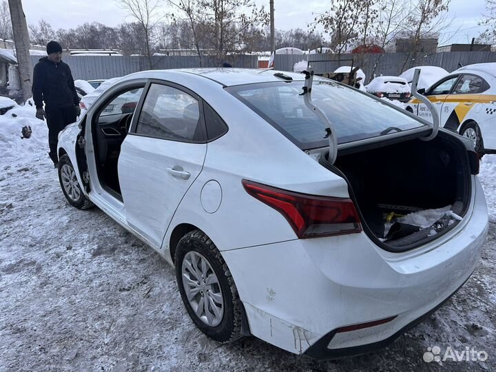 Разборка hyundai solaris 2