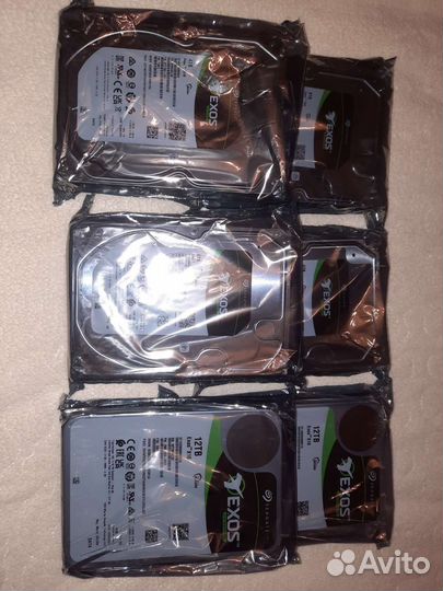 Жесткий диск Seagate Exos 4, 12 тб