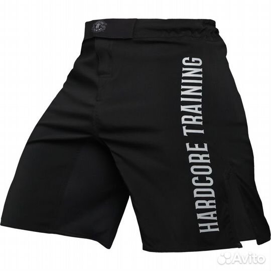 Шорты мма детские Hardcore Training Recruit Black