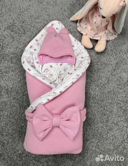 Конверт на выписку девочки, комплект