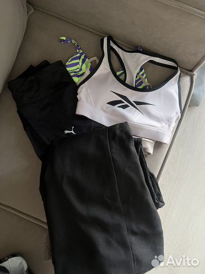 Спортивные вещи пакетом