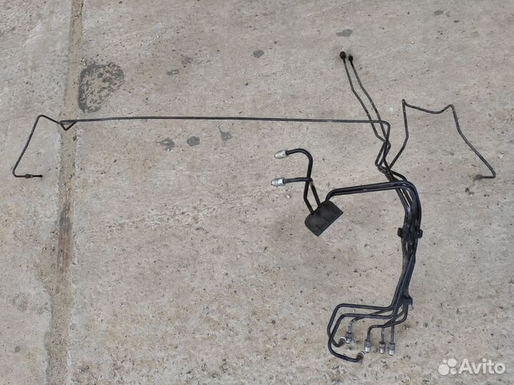 Трубки тормозные к абс на Opel Meriva A