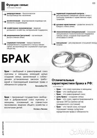 Конспекты по обществознанию егэ