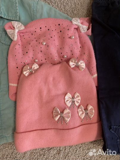 Вещи пакетом на девочку 110 116