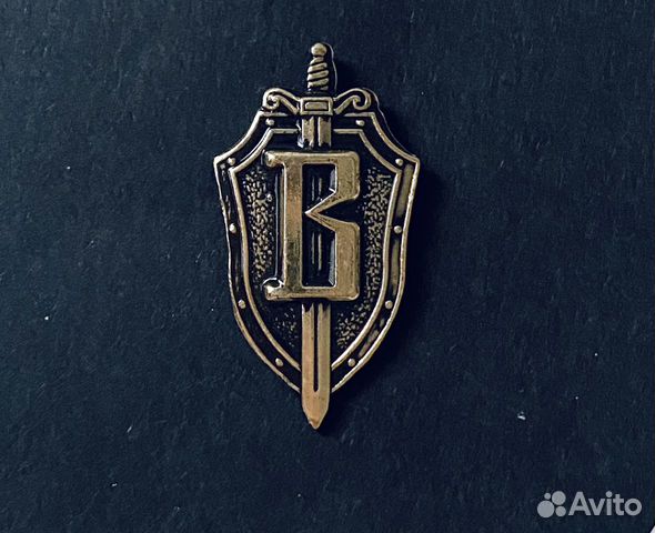 Лацканный знак цсн Вымпел бронза