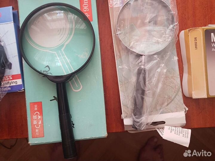 Лупы разных размеров