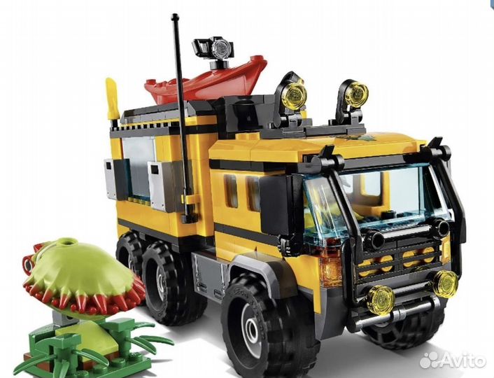 Lego 60160 мобильная лаборатория в джунглях