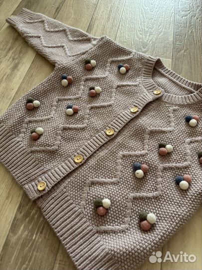 Кардиган на девочку 104