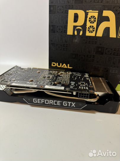 Видеокарта Palit GTX 1660 Ti Dual