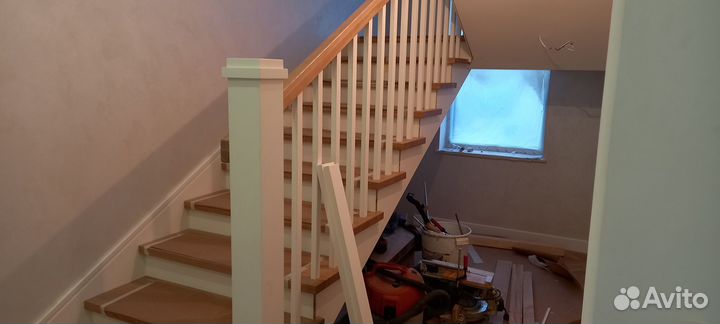 Изготовление деревянных лестниц