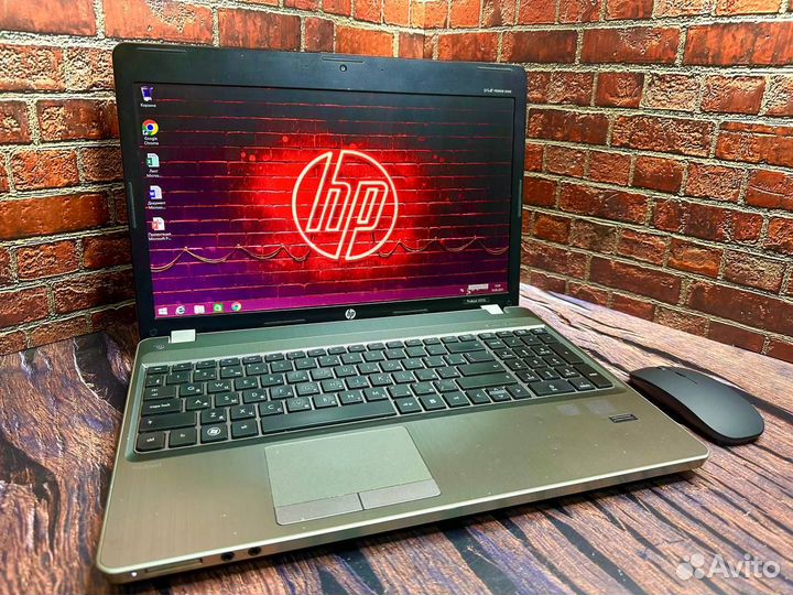 Игровой ноутбук HP в металле i5 Radeon 4GB