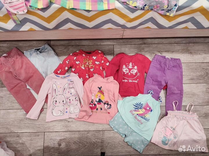 Детская одежда для девочек пакетом
